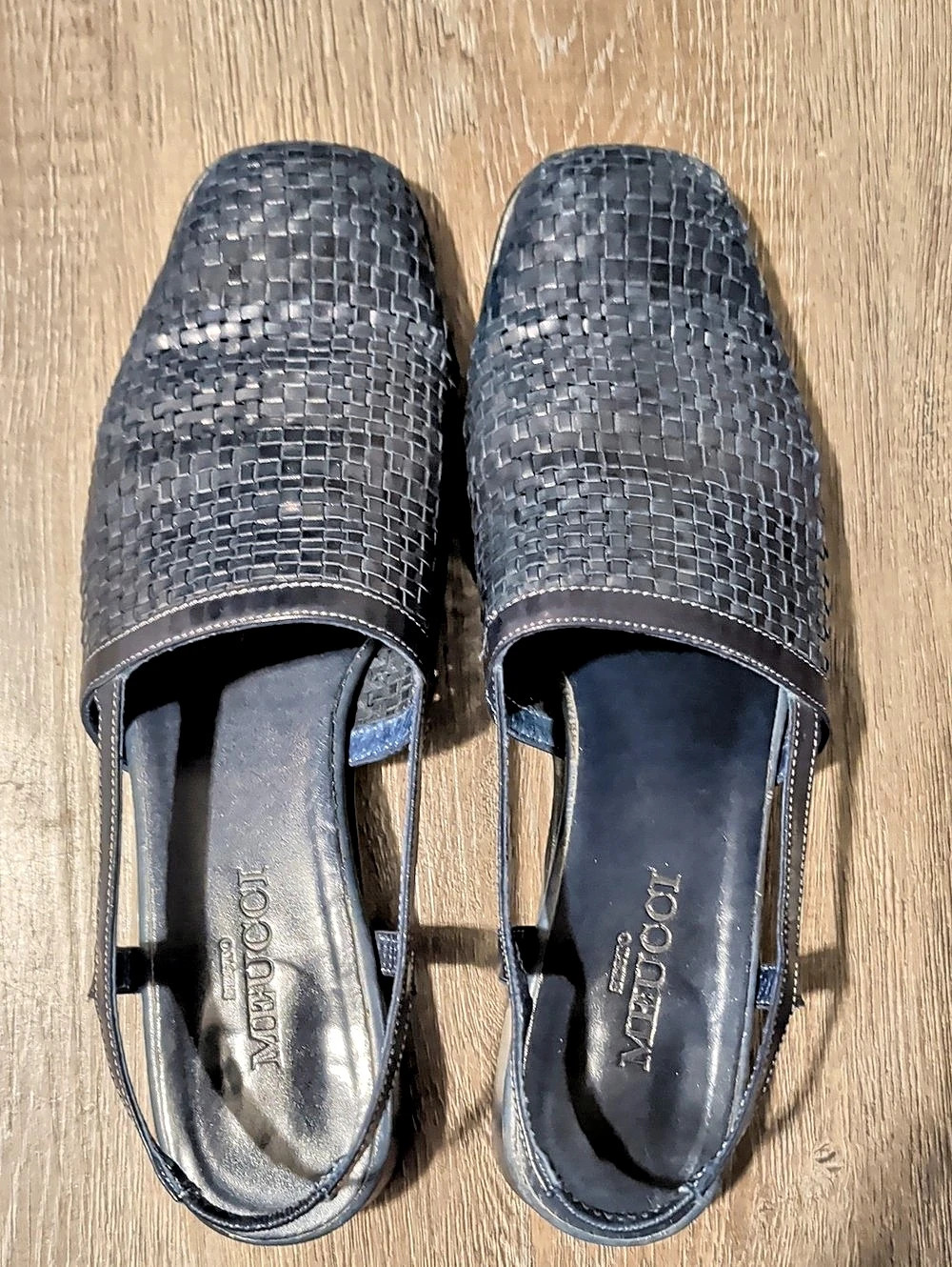 Sesto Meucci Woven Slingback Heels